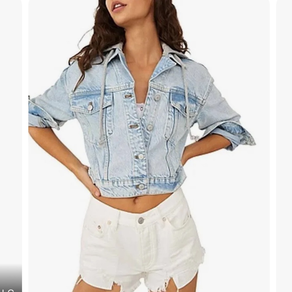 Free People Brando denim jacket - Picture 4 of 10